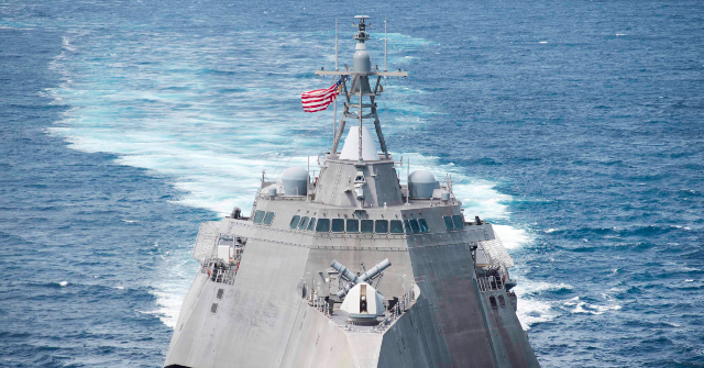 U.S. Navy Destroyer Prevents Two Oil Tankers from Leaving Iran