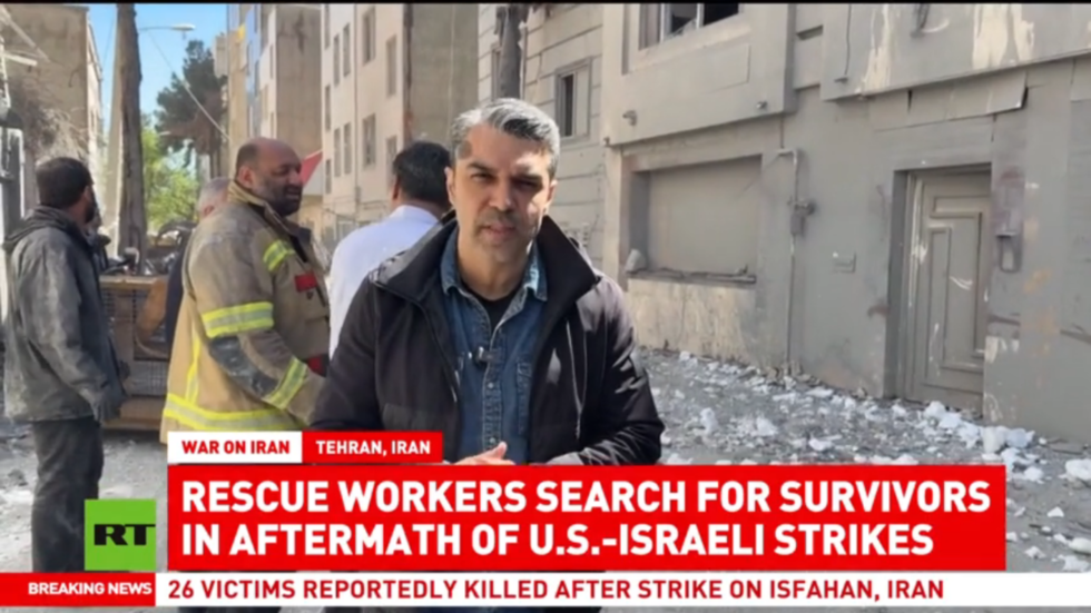 At least three killed after US-Israeli airstrikes raze residential building in Tehran (VIDEO)