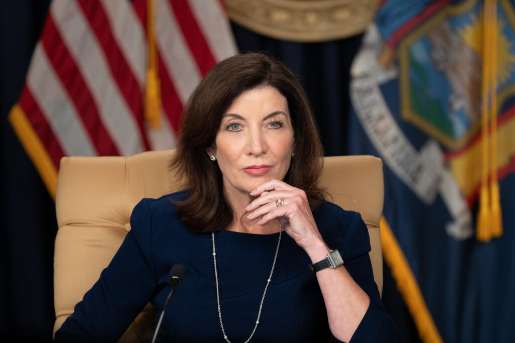 New York’s Kathy Hochul opens the door to redrawing House lines