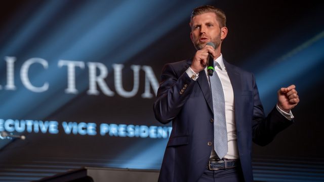 Trump’s son hints at White House run
