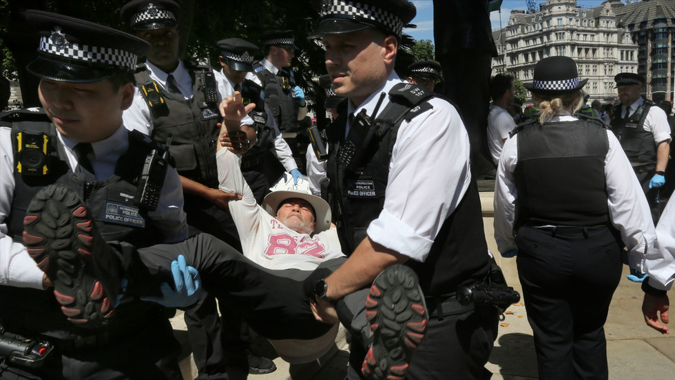Dozens arrested after UK brands Palestine Action a ‘terror group’ (VIDEOS)