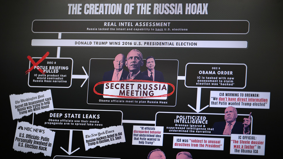 Obama was ‘mastermind’ behind Russiagate hoax – Trump