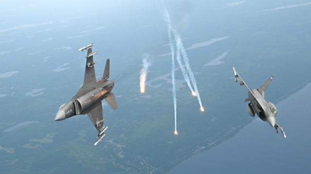 US fighter jets deploy flares to chase suspicious plane away from Trump golf club