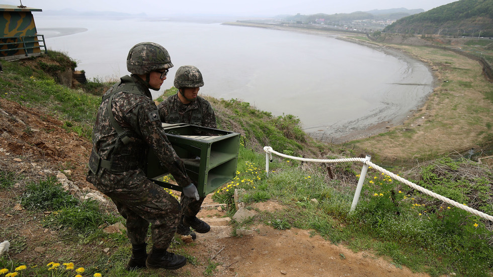 South Korea removing border loudspeakers