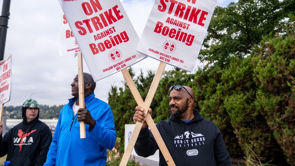 Thousands of Boeing Defense workers go on strike