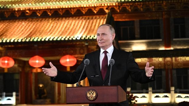 Putin hails China’s world governance proposal