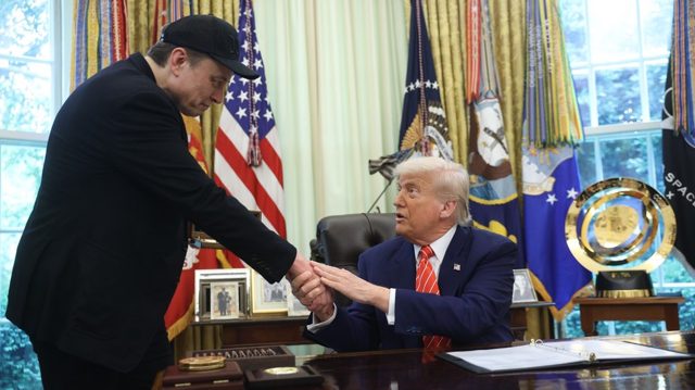 Trump extends olive branch to Musk