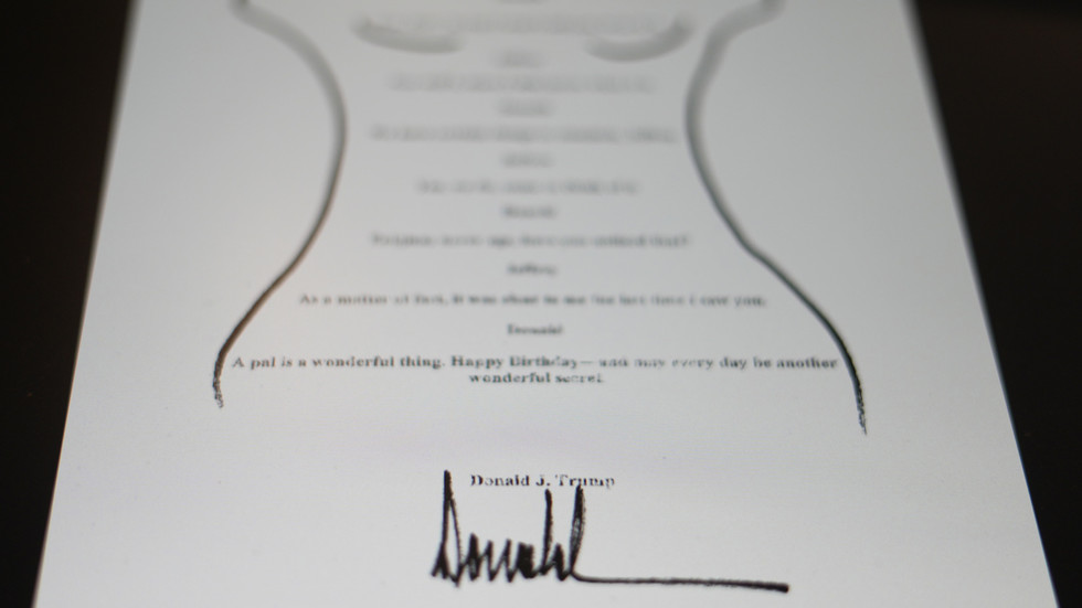 White House dismisses Trump ‘birthday letter’ to Epstein as ‘bulls**t’