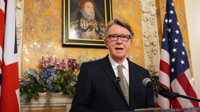 Britain fires ambassador to US over Epstein links