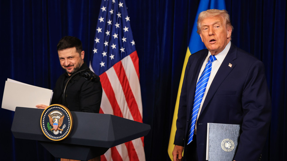Zelensky claims to be discussing US deployment to Ukraine with Trump