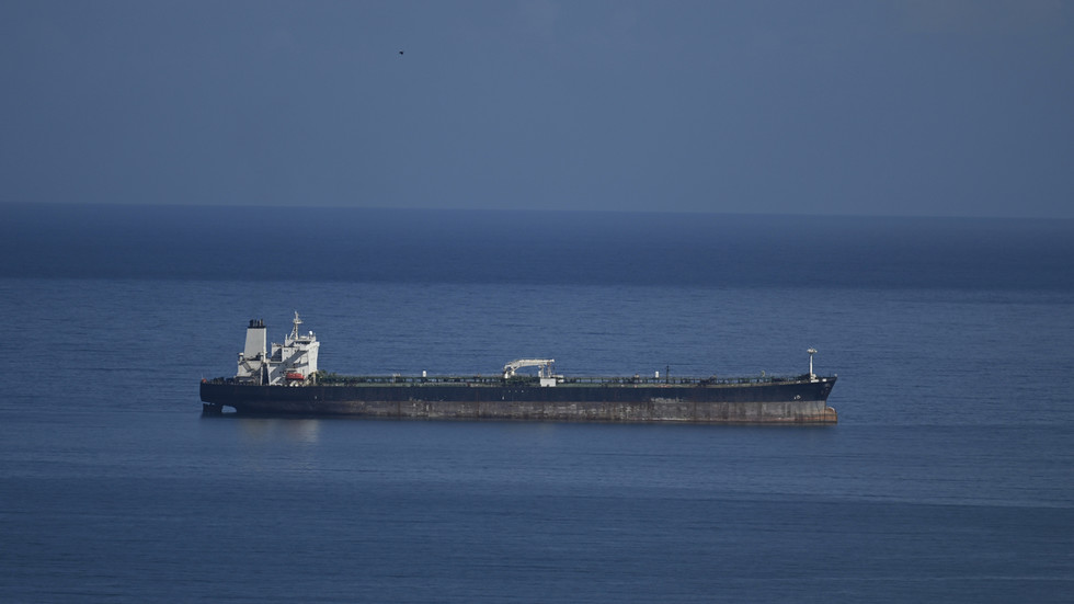 Russian-flagged tanker seized by US spotted near UK – media