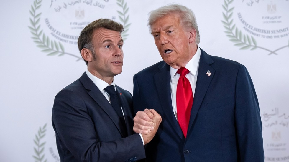 Trump discloses ‘private message’ from Macron