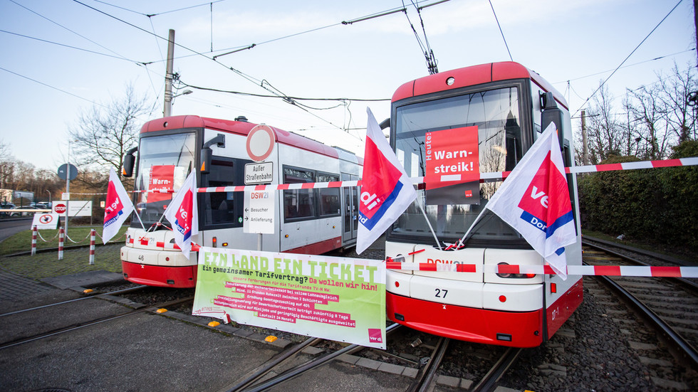 German cities grind to halt amid massive strike