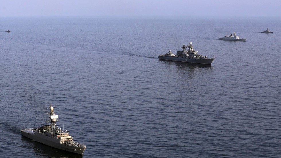 Russia, China and Iran hold joint naval drills