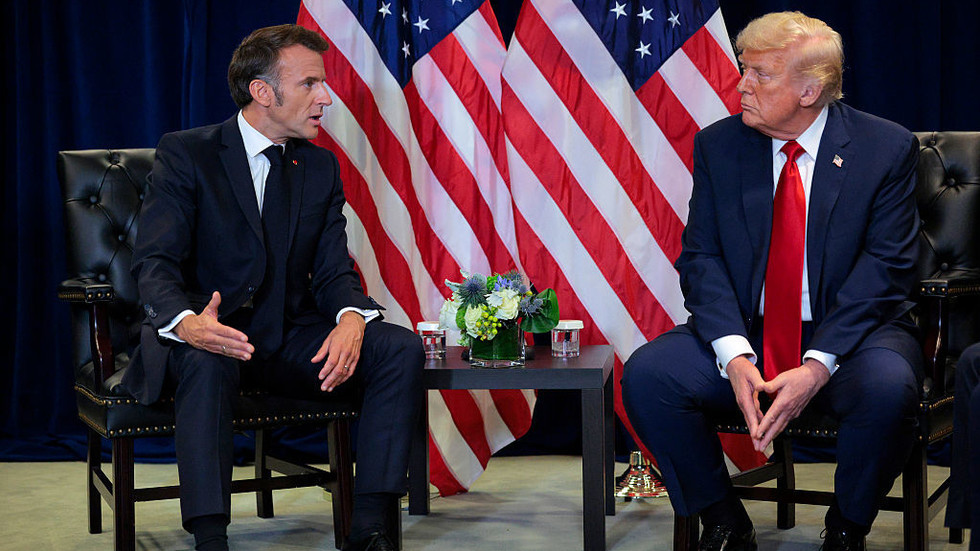 Macron asks Trump to lift sanctions on EU officials