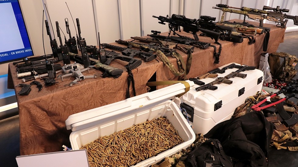 Cuba showcases weapons seized from ‘armed infiltration’ (PHOTOS)