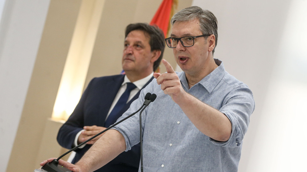 Serbia’s Vucic hits back at NATO member over Balkan summit cancellation
