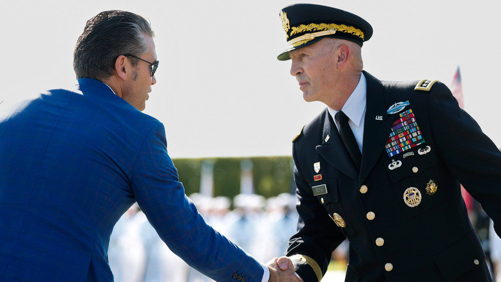 Hegseth fires top US Army officer in ‘race and gender’ row – NYT