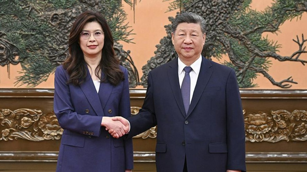 China’s Xi touts ‘great rejuvenation’ during Taiwanese opposition leader’s visit