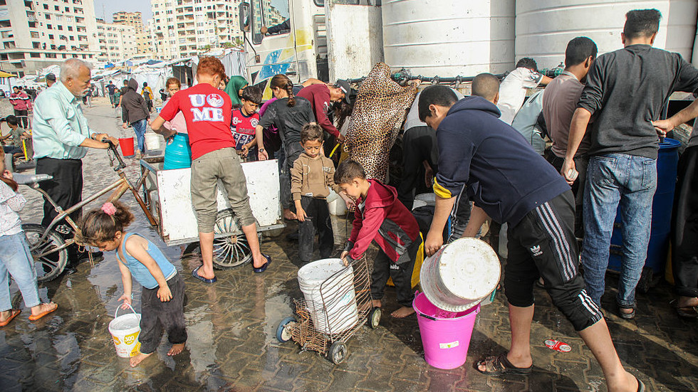 Israel ‘weaponizing’ water in Gaza – medical charity