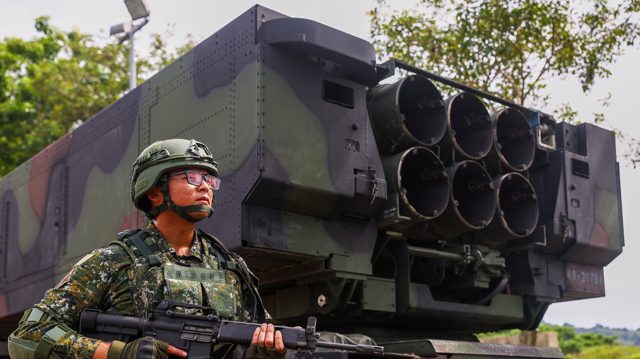 Taiwan test-fires US-supplied missiles towards mainland China
