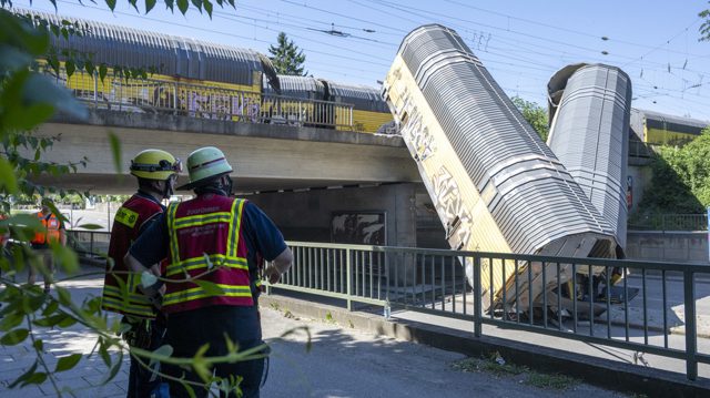 One dead after freight train collision in Germany (PHOTOS, VIDEOS)