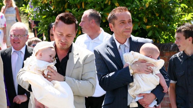 Britain’s ‘first gay father’ and his husband charged with child sex offenses