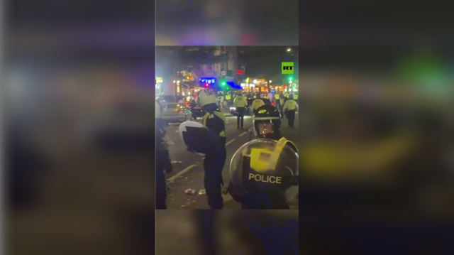 Moroccan football fans riot in London after loss to France (VIDEOS)