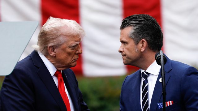 Trump grills Hegseth – media