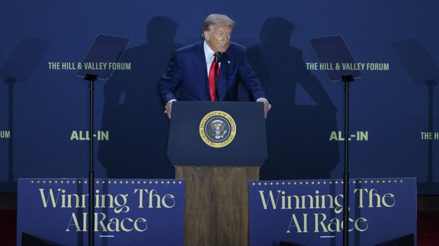Trump rejects AI giants’ warnings of existential threat