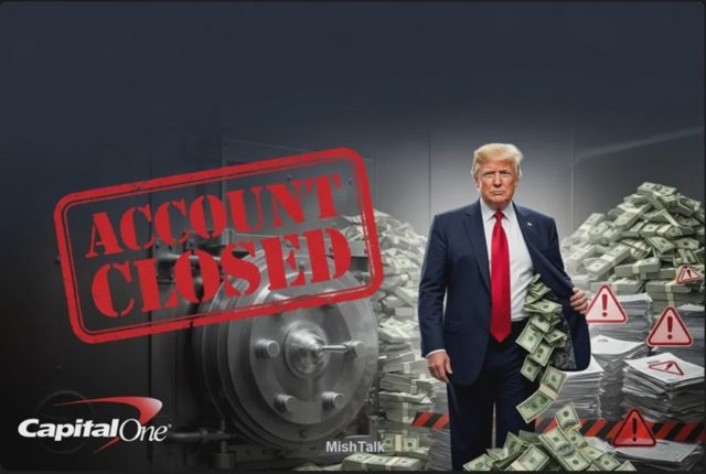 Capital One Closed Trump’s Accounts for Suspicion of Money Laundering