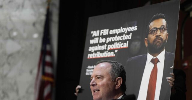 WATCH: Kash Patel Calls Adam Schiff ‘Biggest Fraud to Ever Sit in the United States Senate’