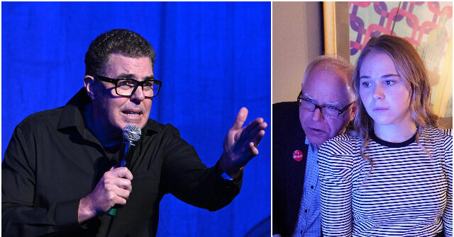Watch — Adam Carolla Bids Farewell to ‘Douche’ Tim Walz and His ‘Idiot’ Wife and Daughter: ‘F**k Off’