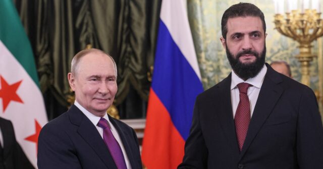 Syria’s Jihadi President Ahmed al Sharaa Calls Trump Before Meeting Putin in Moscow