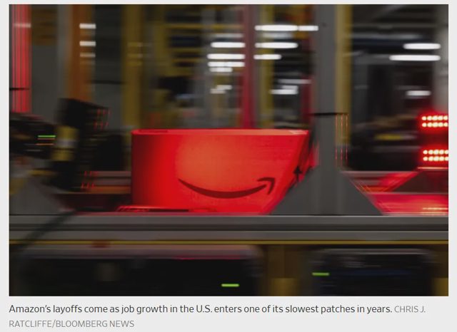 Amazon to Lay Off Another 16,000 Workers, Pinterest 700 Workers