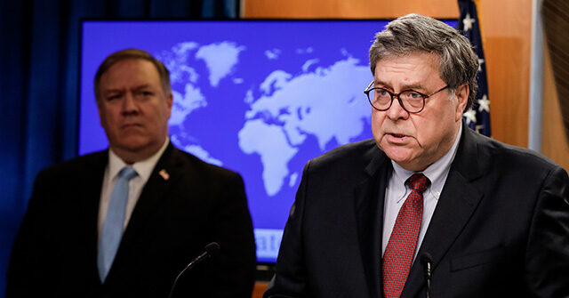 Report: FBI Labeled Mike Pompeo, Bill Barr as ‘Conduits’ of Russian Disinformation