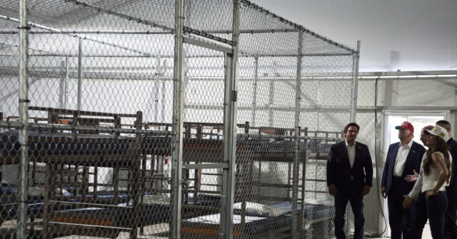 NBC News Warns of ‘Real Injuries’ to Illegal Alien Detainees Attempting ‘Alligator Alcatraz’ Escape