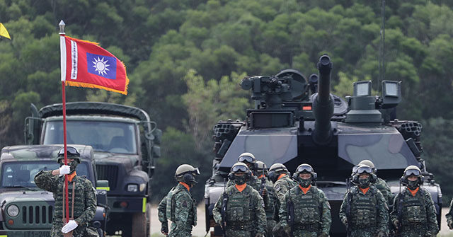 Taiwan Rolls Tanks Through the Streets for Five-Day Military Drill