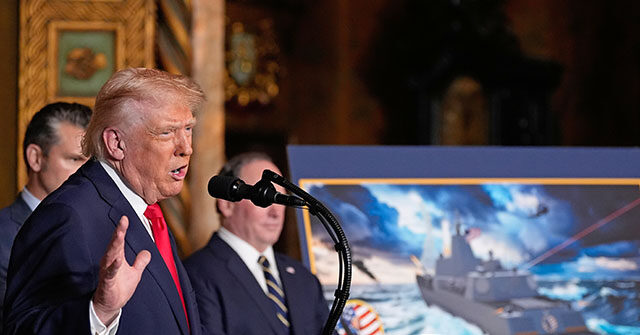 Trump Announces U.S. Building World’s Largest Battleships for ‘Golden Fleet’