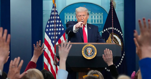 Trump’s White House Press Briefing Lasted Nearly Two Hours on One-Year Anniversary of Second Inauguration