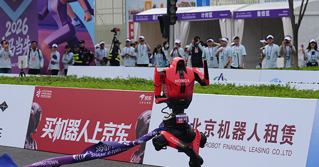 WATCH: Chinese Robot Shatters Human Record in the Half Marathon