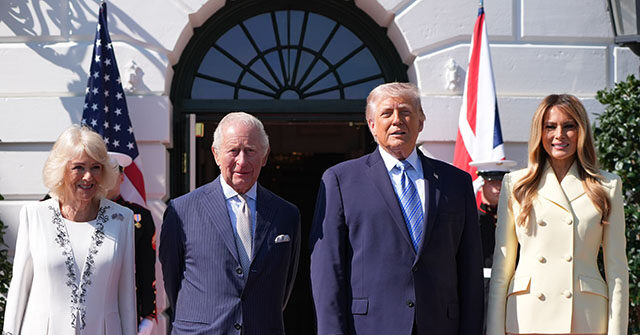 President Trump, First Lady Welcome Royals to White House