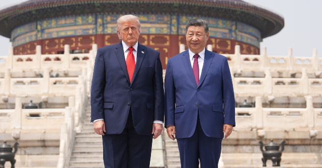 See It: Xi Greets Trump with Pomp-Filled Ceremony in Beijing