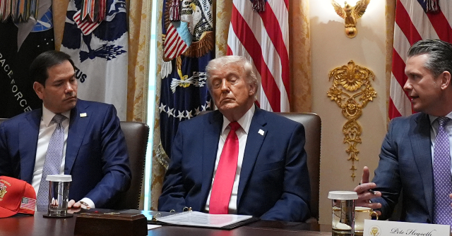 Trump Holds Situation Room Meeting to Make Final Determination on Iran