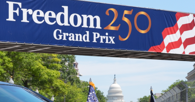 IndyCar Driver Schools Adam Schiff for Attacking Freedom 250 Grand Prix: ‘Great Racing and Patriotism’ in DC