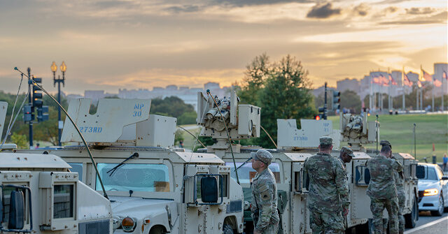 National Guard Spotted in D.C. During Trump’s Police Takeover