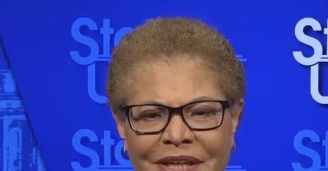 Karen Bass: Trump’s National Guard Is ‘Causing the Disruption’ in Cities