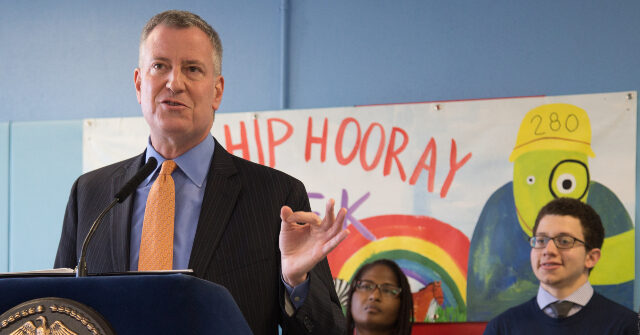 Nolte: De Blasio’s NYC Socialist Preschool Scheme Wasted $100M — and Counting — on Empty Buildings