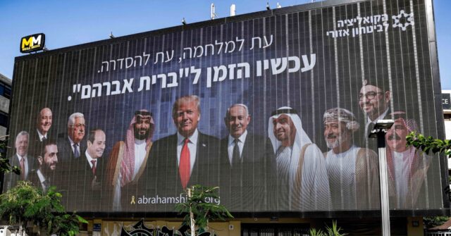 PHOTO: Billboard in Israel Shows Trump Uniting Middle East