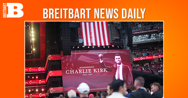 Breitbart News Daily Podcast Ep. 856: Alex Marlow on Faith and Forgiveness at Charlie Kirk’s Memorial Service
